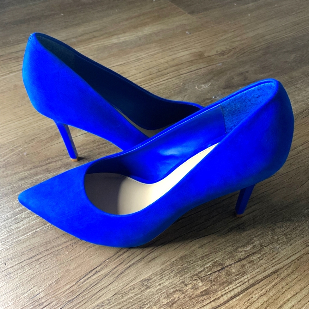Gianni Bini Blue Heels